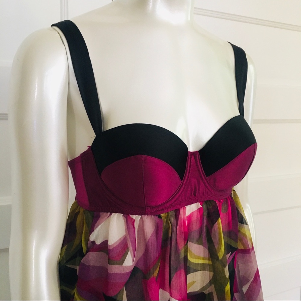 Missoni for Target floral babydoll cami top S NWOT - Picture 2 of 6